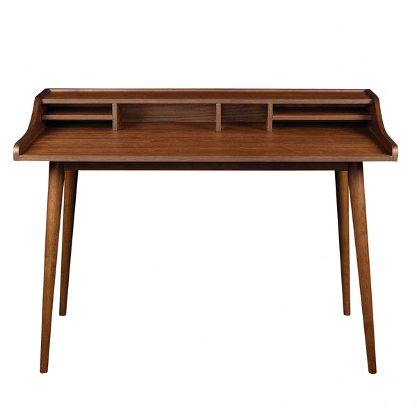 Homeroots 47" Brown Writing Desk   370543