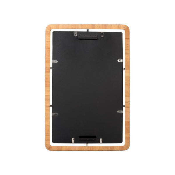 Chelsea House Baldein Round Raffia & Polished Nickel Mirror 45" X 30" — Contemporary Organic Accent For Entryways 370563