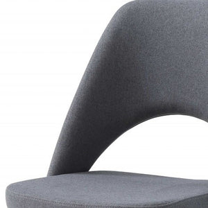 Homeroots Set Of 2 Blue Faux Leather Metal Dining Chairs  Metal 370667