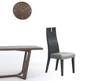 Homeroots Set Of Two Gray Upholstered Faux Leather Dining Arm Chairs  Metal 370676