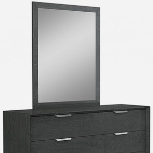 63 Inch Solid Wood Double Dresser with Six Drawers for a Refined Bedroom Storage