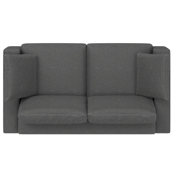 English Elm Charlie Oversized Deep Seater Loveseat - Eco-Friendly Comfort With Plush Cushions & Stylish Design B136P199252