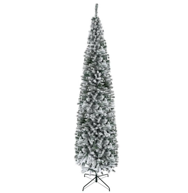 English Elm Christmas Half Tree 5ft Pvc Auto Open Branches Steel Base Wall Hugging Indoor T3971P413037