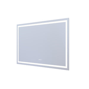 English Elm 55" Led Bathroom Vanity Mirror Dual Front Back Lighting Anti-fog Dimmable 3 Tones W1920P493143