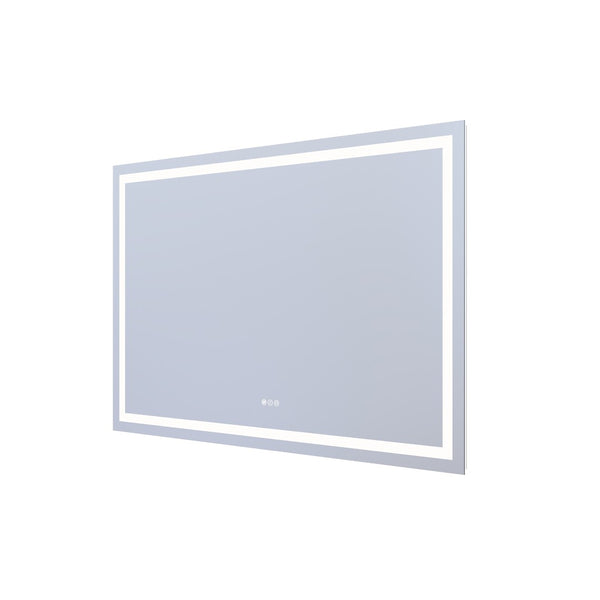 English Elm 55" Led Bathroom Vanity Mirror Dual Front Back Lighting Anti-fog Dimmable 3 Tones W1920P493143