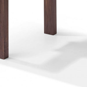 Homeroots 63" Clear And Brown Glass Self-storing Leaf Dining Table   372065