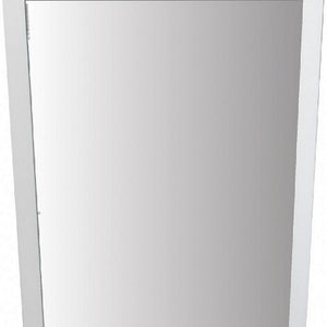 Homeroots 48" Rectangle Wall Mounted Accent Mirror With Frame  Wood,Manufactured 372075