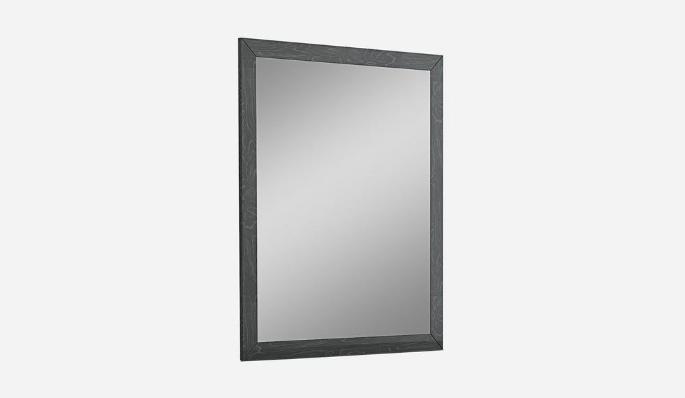 Homeroots 44" Rectangle Wall Mounted Accent Mirror With Frame  Wood,Manufactured 372083