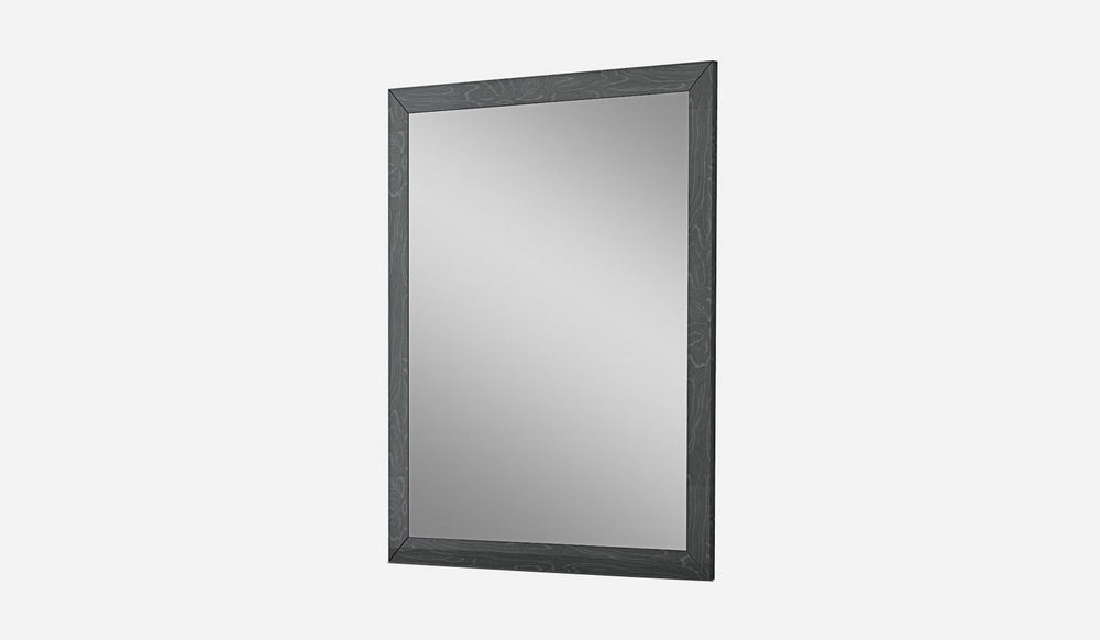Homeroots 44" Rectangle Wall Mounted Accent Mirror With Frame  Wood,Manufactured 372083