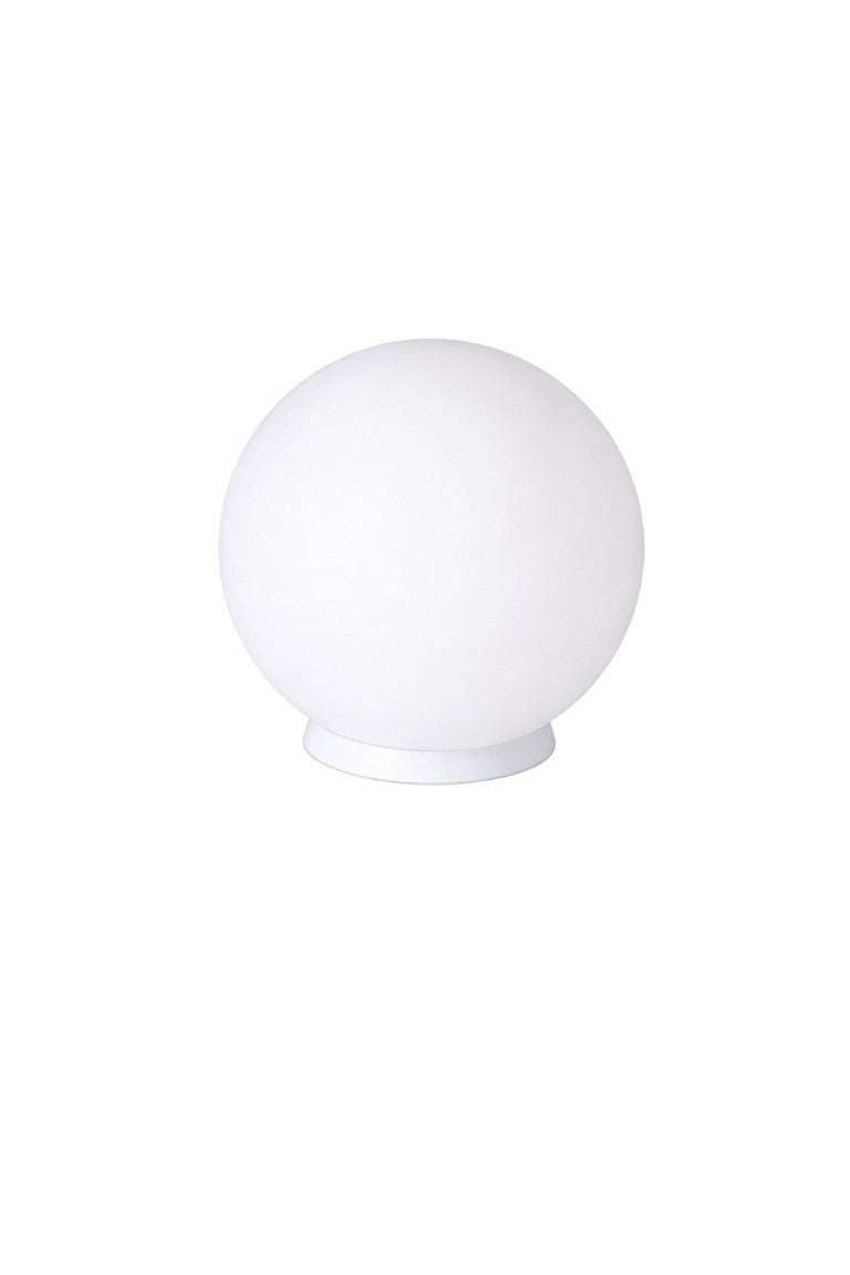 HomeRoots 7 Inch Baseball Globe Table Lamp Novelty Sports Fan Bedroom Desk Night Light 372124