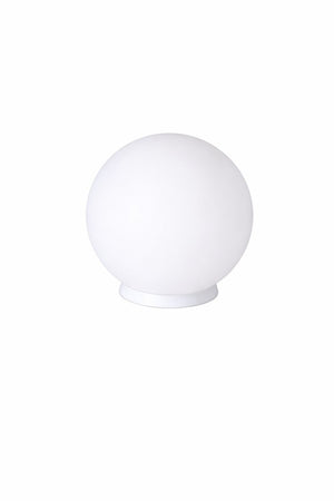 HomeRoots 7 Inch Baseball Globe Table Lamp Novelty Sports Fan Bedroom Desk Night Light 372124