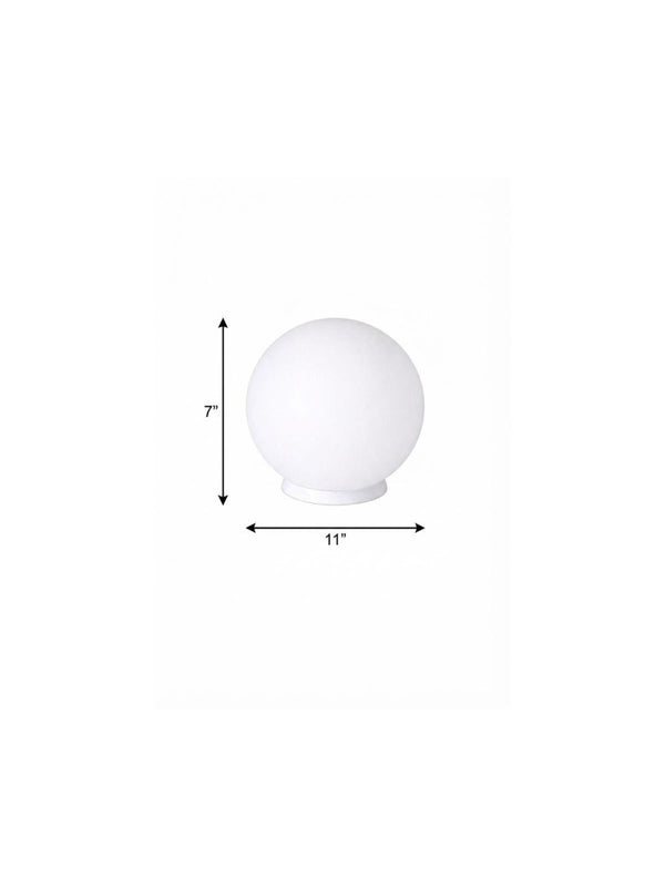7 Inch Baseball Globe Table Lamp Novelty Sports Fan Bedroom Desk Night Light