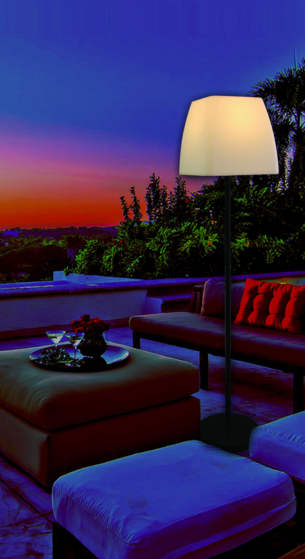 Homeroots 12 X 13 X 60 Metal Floor Lamp  Metal 372230