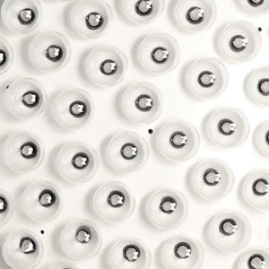 Homeroots 29 X 29 X 7 White Glass Metal Pendant Lamp   372256