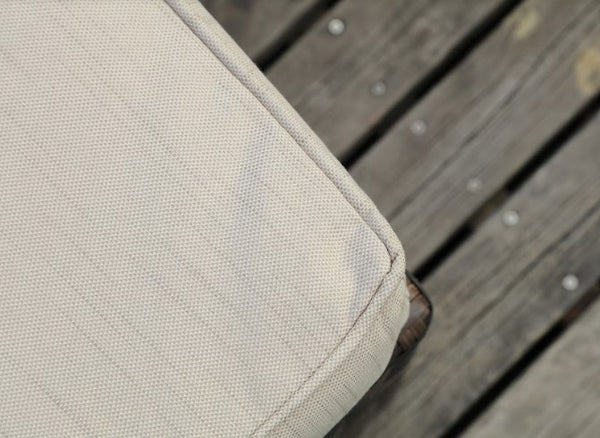 Homeroots 179.85" X 31.89" 32.68" Brown 7piece Steel Outdoor Sectional Sofa Set With Ottomans And Storage Box  Polyethylene 372322