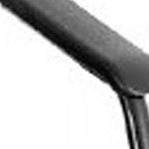 Homeroots Black Plastic Office Chair  Plastic 372368