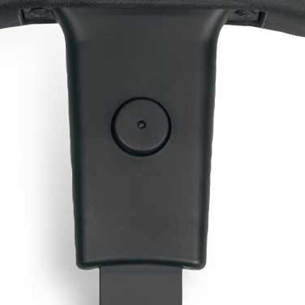 Homeroots Black Adjustable Armrests Chair Frame  Plastic 372434