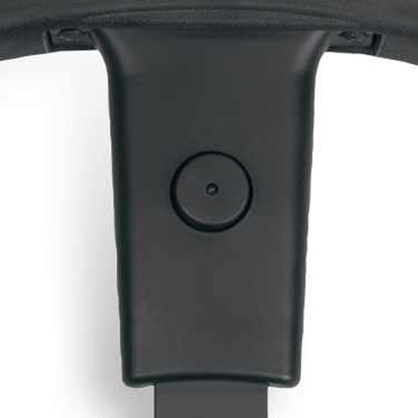 Homeroots Black Adjustable Armrests Chair Frame  Plastic 372434