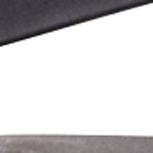 Homeroots Set Of Four Black And Silver Plastic Office Chair Black Plastic 372437