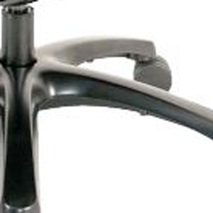 Homeroots Slate Gray And Black Adjustable Swivel Mesh Rolling Office Chair Grey Plastic 372457