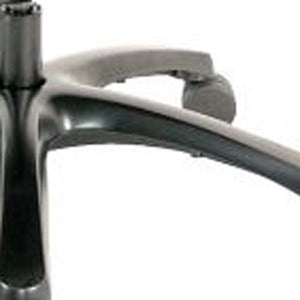 Homeroots Green And Black Adjustable Swivel Mesh Rolling Office Chair Green Plastic 372459