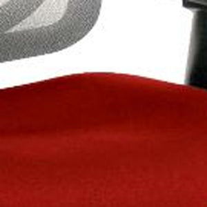 Homeroots Red And Black Adjustable Swivel Mesh Rolling Office Chair Red Plastic 372462
