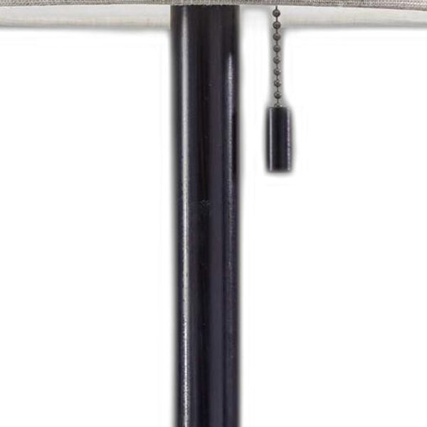 Homeroots Dark Bronze Metal Table Lamp Bronze  372489