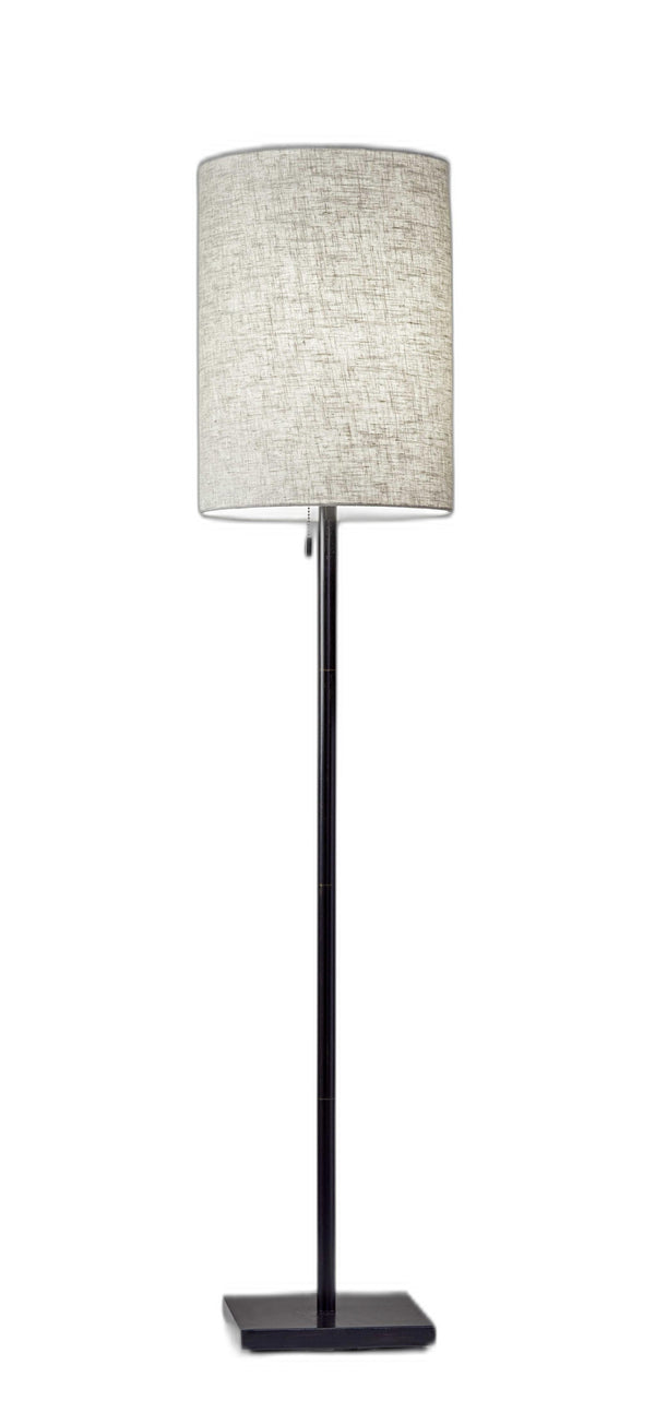 Homeroots Floor Lamp Classic Silhouette Dark Bronze Metal Bronze Metal 372492