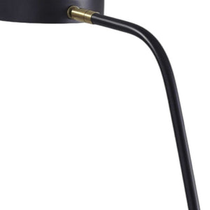 HomeRoots Tech Enhanced LED Desk Lamp with Qi Wireless Charging, USB Port, Adjustable Arm & Modern Design 372618
