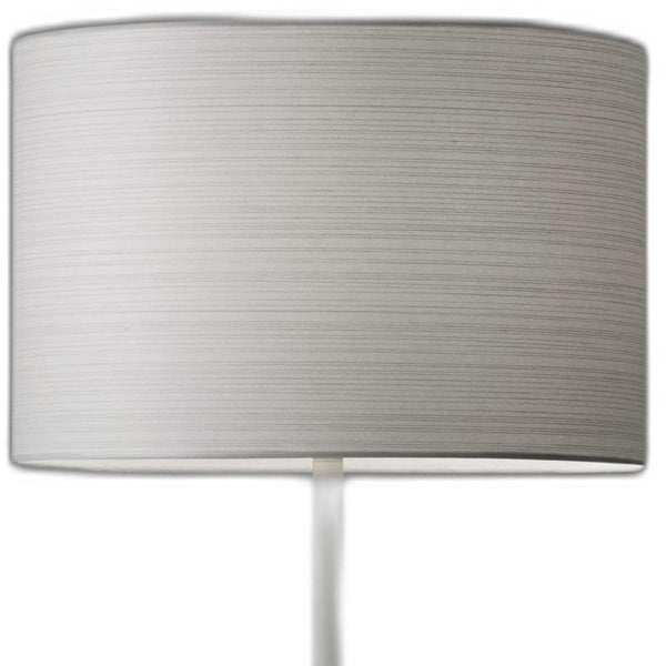 Homeroots White On White Metal Table Lamp White  372789