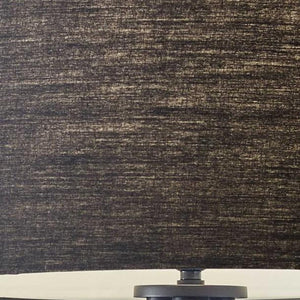 HomeRoots 60" Black Tripod Floor Lamp - Modern Industrial Design with Drum Shade for Ambient Room Lighting 372797