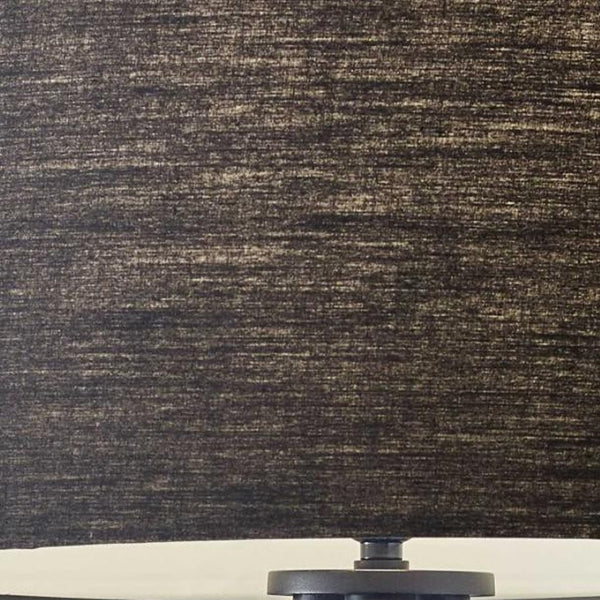 HomeRoots 60" Black Tripod Floor Lamp - Modern Industrial Design with Drum Shade for Ambient Room Lighting 372797