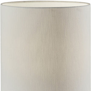 Homeroots Natural Wood Circular Block Table Lamp Natural  372829