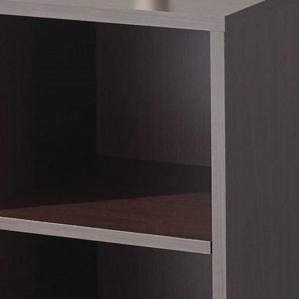 Homeroots 12" X 12" X 69" Walnut Walnut Storage Coat Rack  Wood 372950