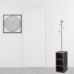 Homeroots 12" X 12" X 69" Walnut Walnut Storage Coat Rack  Wood 372950