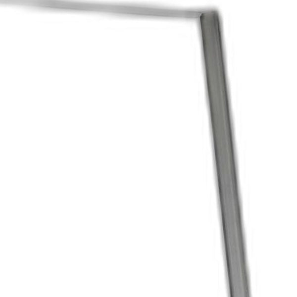 Homeroots 59" Silver Metal Framed Cheval Standing Mirror  Metal 372953