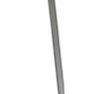 Homeroots 59" Silver Metal Framed Cheval Standing Mirror  Metal 372953