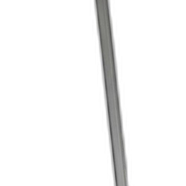 Homeroots 59" Silver Metal Framed Cheval Standing Mirror  Metal 372953