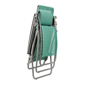 HomeRoots 27" Blue Zero Gravity Chair for Ultimate Outdoor Relaxation – Ergonomic Support & Stylish Design Chlorophylle 373474