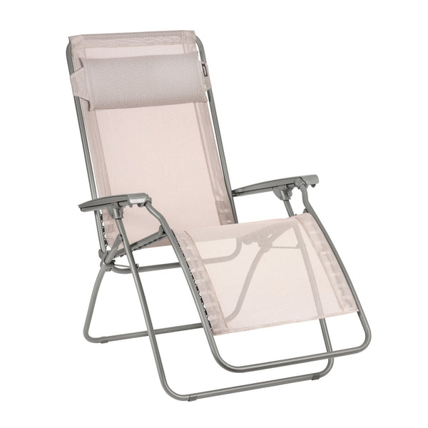 HomeRoots 27" Blue Zero Gravity Chair for Ultimate Outdoor Relaxation – Ergonomic Support & Stylish Design Magnolia 373475