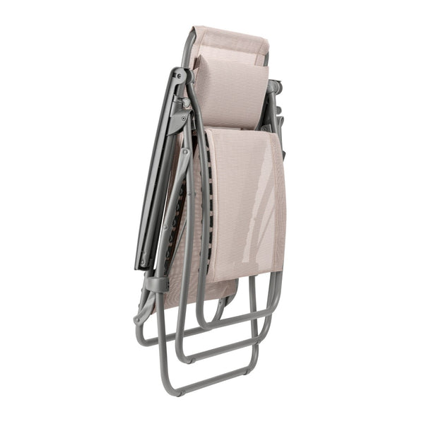 HomeRoots 27" Blue Zero Gravity Chair for Ultimate Outdoor Relaxation – Ergonomic Support & Stylish Design Magnolia 373475