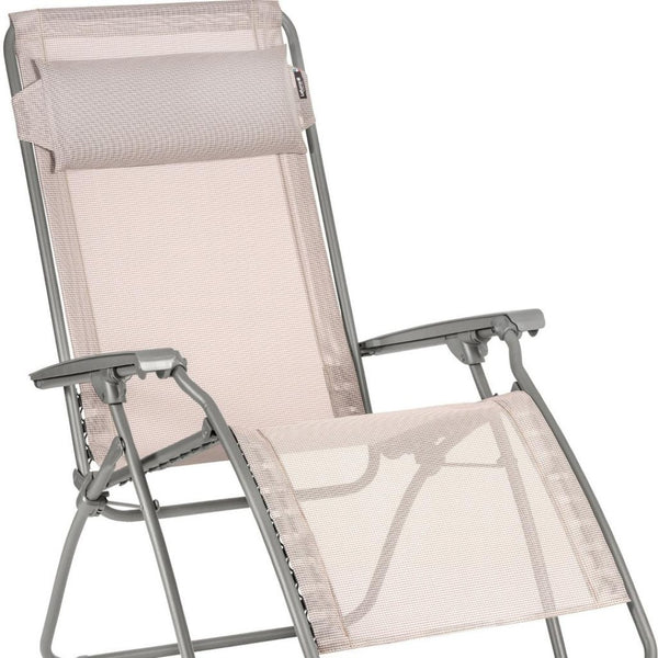 HomeRoots 27" Blue Zero Gravity Chair for Ultimate Outdoor Relaxation – Ergonomic Support & Stylish Design Magnolia 373475
