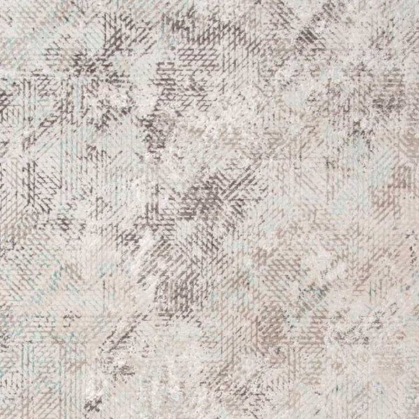 HomeRoots 4' Abstract Handmade Area Rug in Ivory, Black & Gray - Stylish Comfort for Modern Interiors 4' x 6' 374115