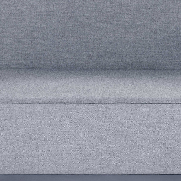 Homeroots 37" Gray Linen Side Chair   374154