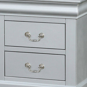 HomeRoots 24" Elegant White Wood Two-Drawer Nightstand - Versatile Accent Table for Stylish Storage & Decor 374197