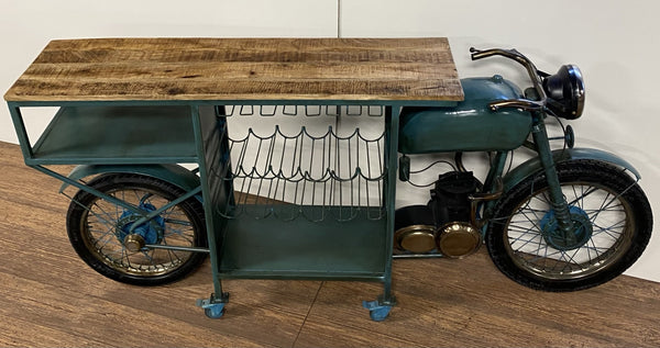 Homeroots 22" X 86.5" X 40" Tmph Bike Bar  Wood 374323