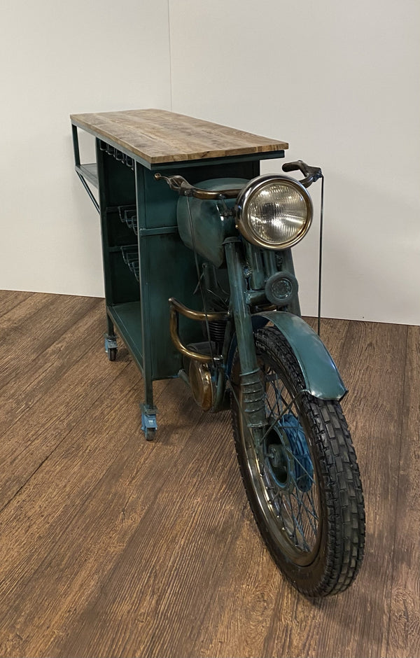 Homeroots 22" X 86.5" X 40" Tmph Bike Bar  Wood 374323