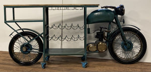 Homeroots 22" X 86.5" X 40" Tmph Bike Bar  Wood 374323