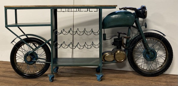 Homeroots 22" X 86.5" X 40" Tmph Bike Bar  Wood 374323