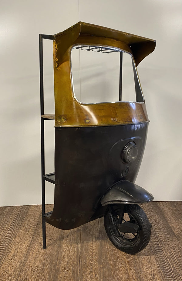 Homeroots 24" X 36" X 65" Tuk Tuk Bar  Wood 374335